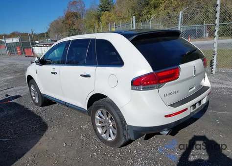 2012 Lincoln Mkx из США, поврежденный, VIN 2LMDJ8JK6CBL14817